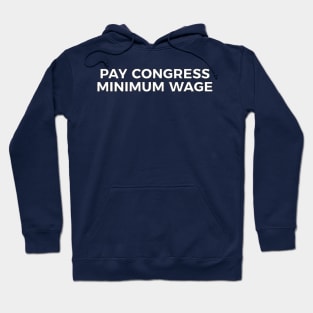 Pay Congress Minimum Wage Hoodie